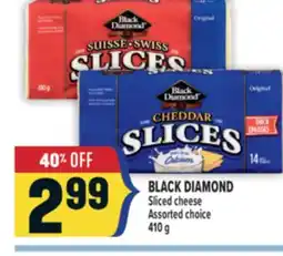 Marché Adonis BLACK DIAMOND Sliced cheese offer