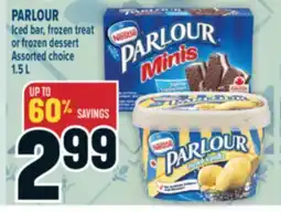 Marché Adonis PARLOUR Iced bar, frozen treat or frozen dessert offer