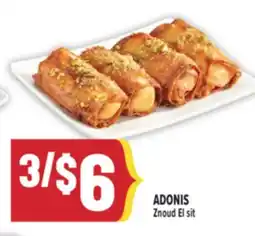 Marché Adonis ADONIS Znoud El sit offer