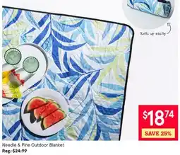 Kitchen Stuff Plus PC. SET Needle & Pine Outdoor Blanket offer