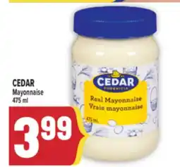 Marché Adonis CEDAR Mayonnaise offer