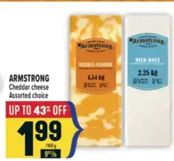 Marché Adonis ARMSTRONG Cheddar cheese offer