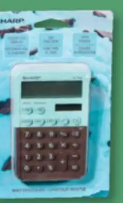 Familiprix SHARP, Electronic calculator, model EL-760RB-MT offer