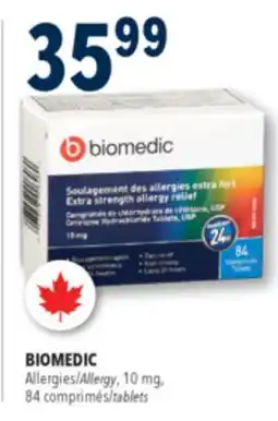 Familiprix BIOMEDIC, Allergy, 10 mg, 84 tablets offer