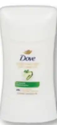 Familiprix DOVE, Selected antiperspirants offer