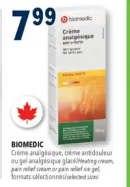 Familiprix Biomedic heating cream extra strength 100g offer