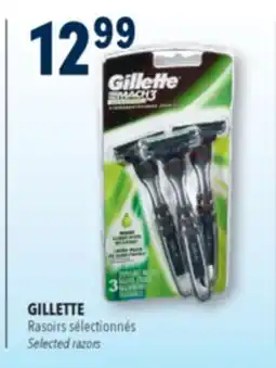 Familiprix GILLETTE, Selected razors offer