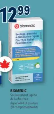 Familiprix BIOMEDIC, Rapid relief of diarrhea, 20 tablets offer