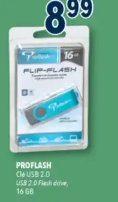 Familiprix PROFLASH USB 2.0 Flash drive, 16 GB offer
