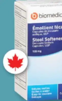Familiprix BIOMEDIC, Stool softener, 100 capsules offer