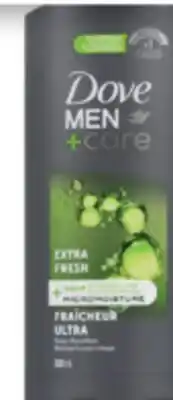Familiprix DOVE MEN CARE, Selected body and face washes, 532 ml offer