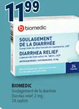 Familiprix BIOMEDIC, Diarrhea relief, 2 mg, 24 caplets offer
