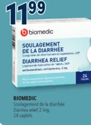 Familiprix BIOMEDIC, Diarrhea relief, 2 mg, 24 caplets offer