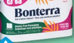 Familiprix BONTERRA, Bathroom tissue, Paper towels, 3 mega rolls offer