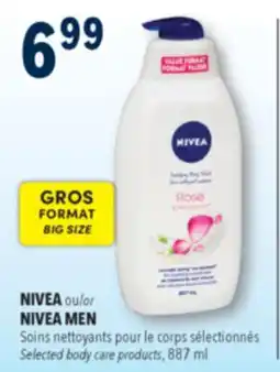 Familiprix NIVEA, Selected body care products, 887 ml offer