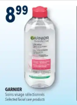 Familiprix GARNIER, Selected facial care products offer