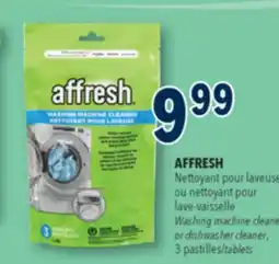 Familiprix AFFRESH, Washing machine cleaner, 3 tablets offer