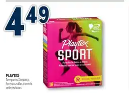 Familiprix PLAYTEX Tampons Tampons offer
