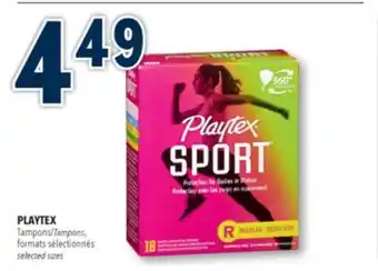Familiprix PLAYTEX Tampons Tampons offer