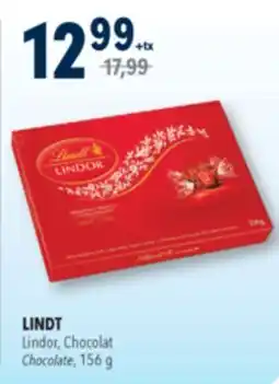 Familiprix LINDT, Lindor, Chocolate, 156 g offer