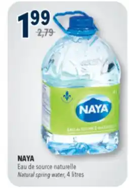 Familiprix NAYA, Natural spring water, 4 litres offer