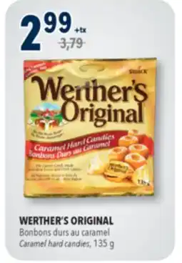 Familiprix WERTHER'S ORIGINAL Caramel hard candies, 135g offer
