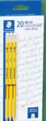Familiprix STAEDTLER, Woodcased pencils, HB #2, 20 units offer
