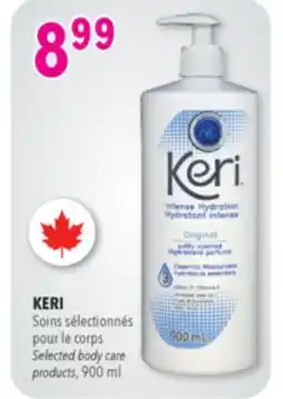 Familiprix KERI, Selected body care products, 900 ml offer