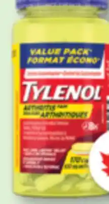 Familiprix TYLENOL, Arthritis pain, 650 mg, 170 caplets offer