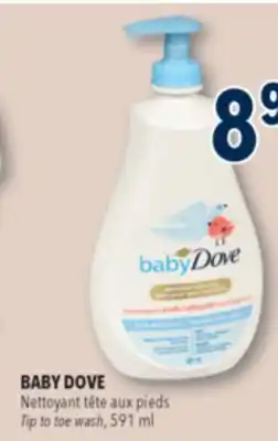 Familiprix BABY DOVE, Tip to toe wash, 591ml offer