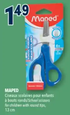 Familiprix MAPED School scissors for children with round tips, 13cm offer