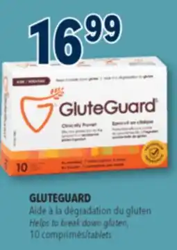 Familiprix GLUTEGUARD Helps to break down gluten, 10tablets offer