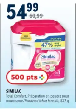 Familiprix SIMILAC Total Comfort Powdered infant formula, 837g offer
