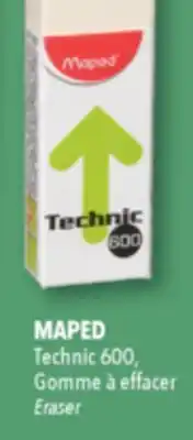 Familiprix MAPED Technic 600, Eraser offer