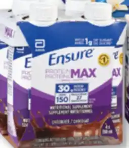 Familiprix ENSURE Nutritional supplement, 4x 330ml offer
