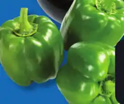 IGA EGGPLANTS OR GREEN PEPPERS offer