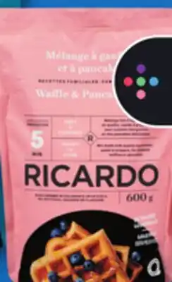 IGA RICARDO WAFFLE OR PANCAKE MIX offer