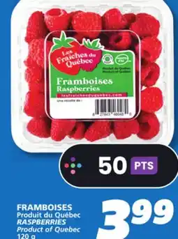 IGA RASPBERRIES offer