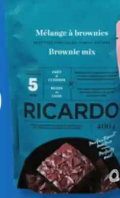 IGA RICARDO BROWNIES MIX offer
