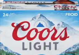 IGA COORS LIGHT BEER offer