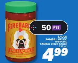 IGA FIREBARNS SAMBAL OELEK SAUCE offer