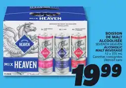 IGA SEVENTH HEAVEN ALCOHOLIC MALT BEVERAGE offer