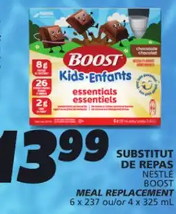 IGA NESTLÉ BOOST MEAL REPLACEMENT offer