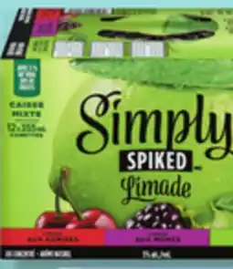 IGA SIMPLY SPIKED ALCOHOLIC MALT BEVERAGE offer