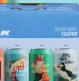 IGA BORÉALE CAISSE MIXTE ESCAPADE BEER offer
