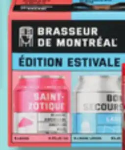 IGA BRASSEUR DE MONTRÉAL ÉDITION ESTIVALE BEER offer