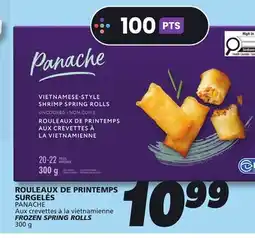 IGA PANACHE FROZEN SPRING ROLLS offer