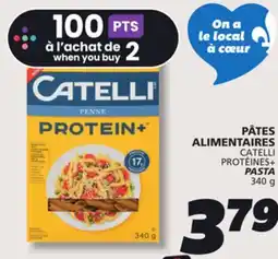 IGA CATELLI PROTÉINES+ PASTA offer