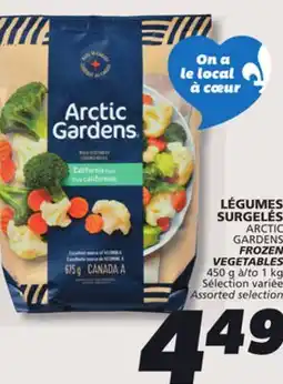 IGA ARCTIC GARDENS FROZEN VEGETABLES offer