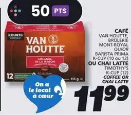 IGA VAN HOUTTE COFFEE offer